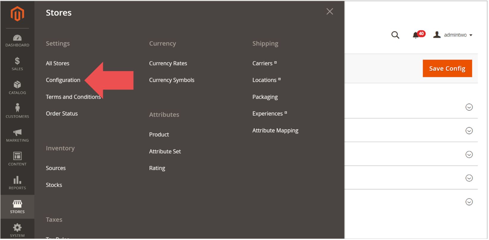 Magento Configuration