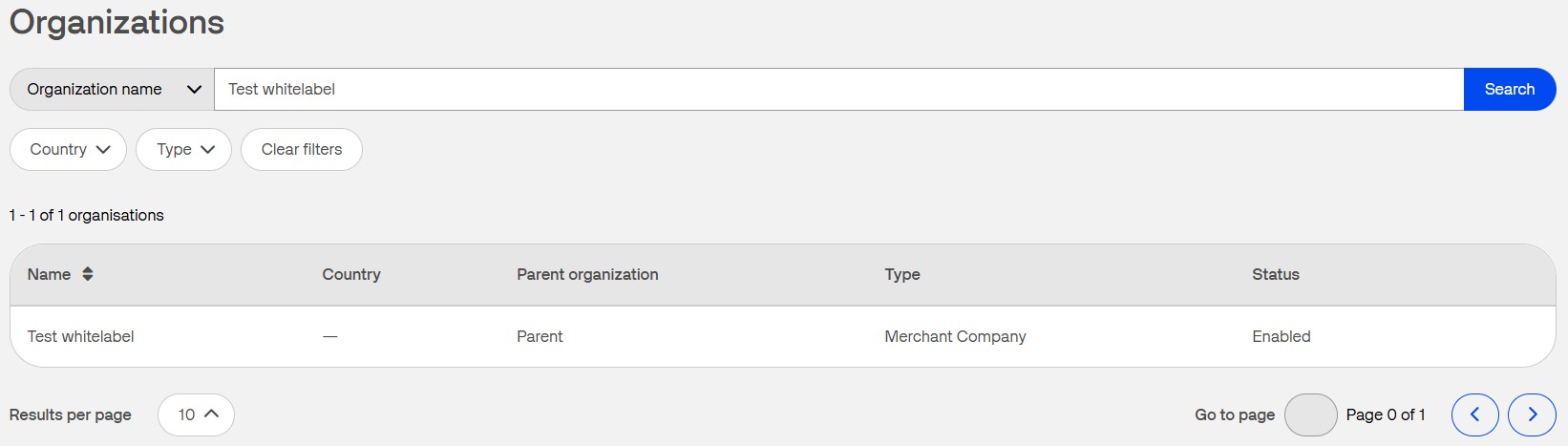 white label feature from the list