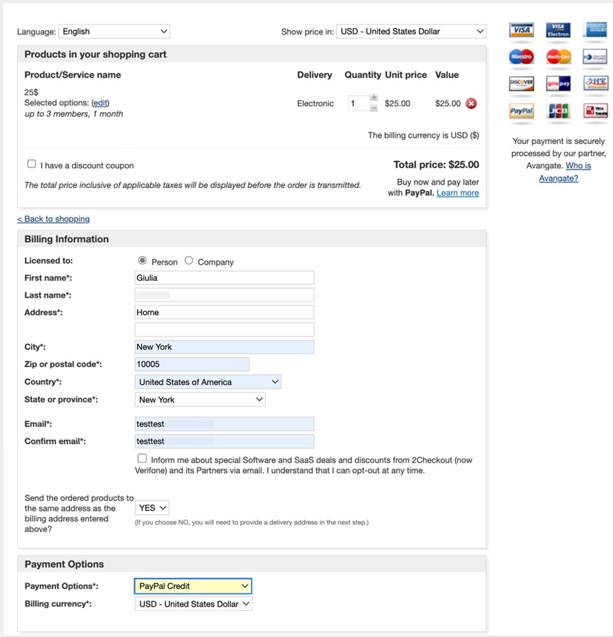 PayPal Credit