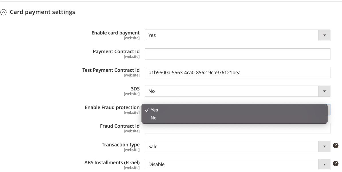 Magento Fraud Protection