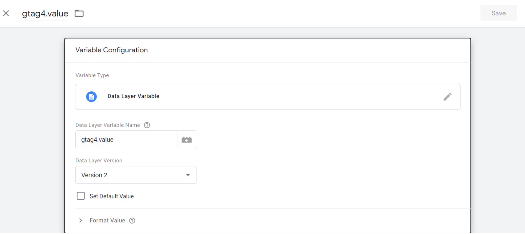 variable gtag4.value