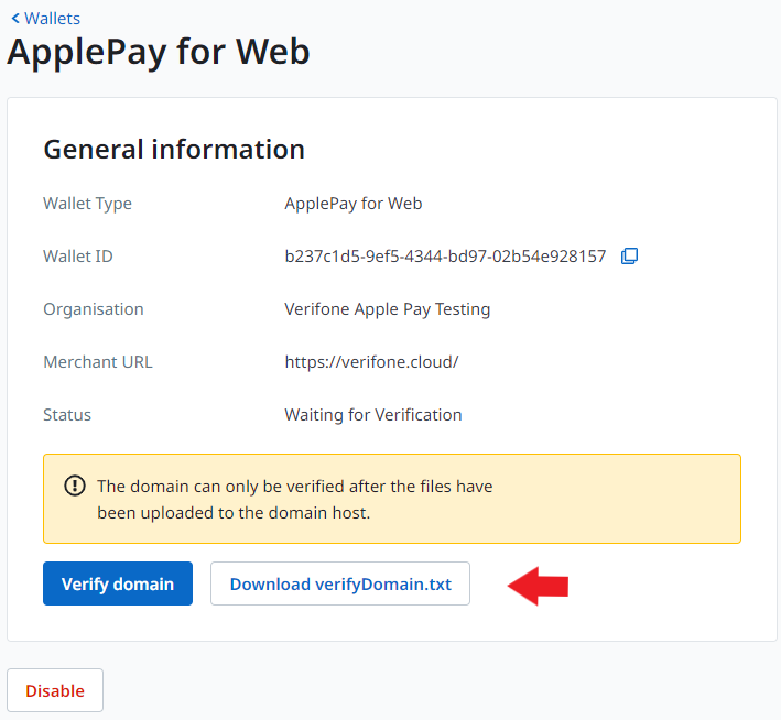 Apple Pay for Web