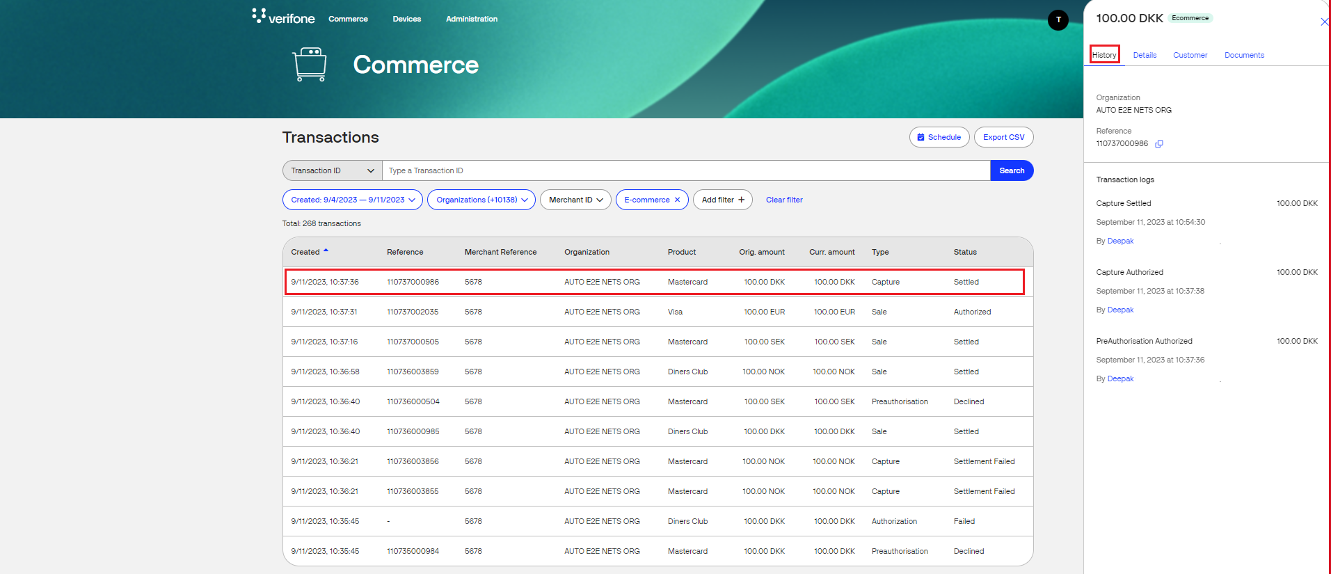 Transaction-Follow-On Actions