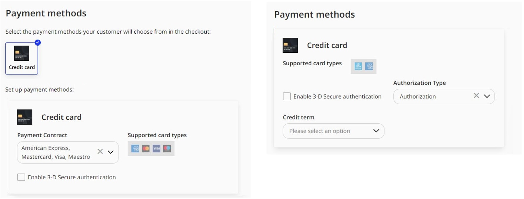 PBL Payment methods