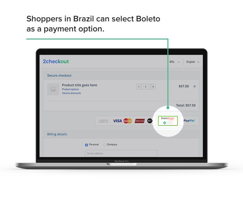 Select Boleto payment