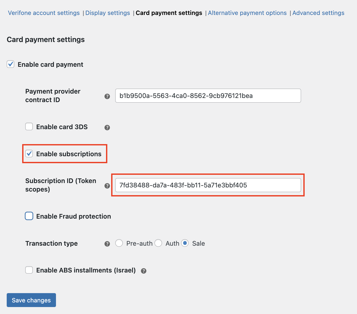 Woocommerce enable subscriptions