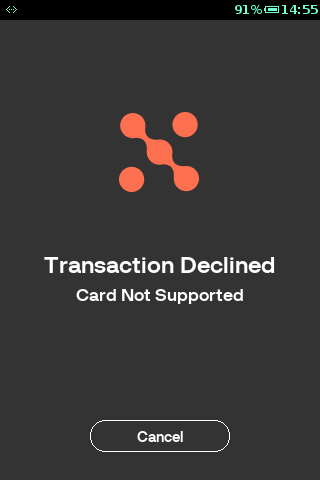 card not supported