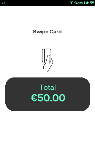 swipe card